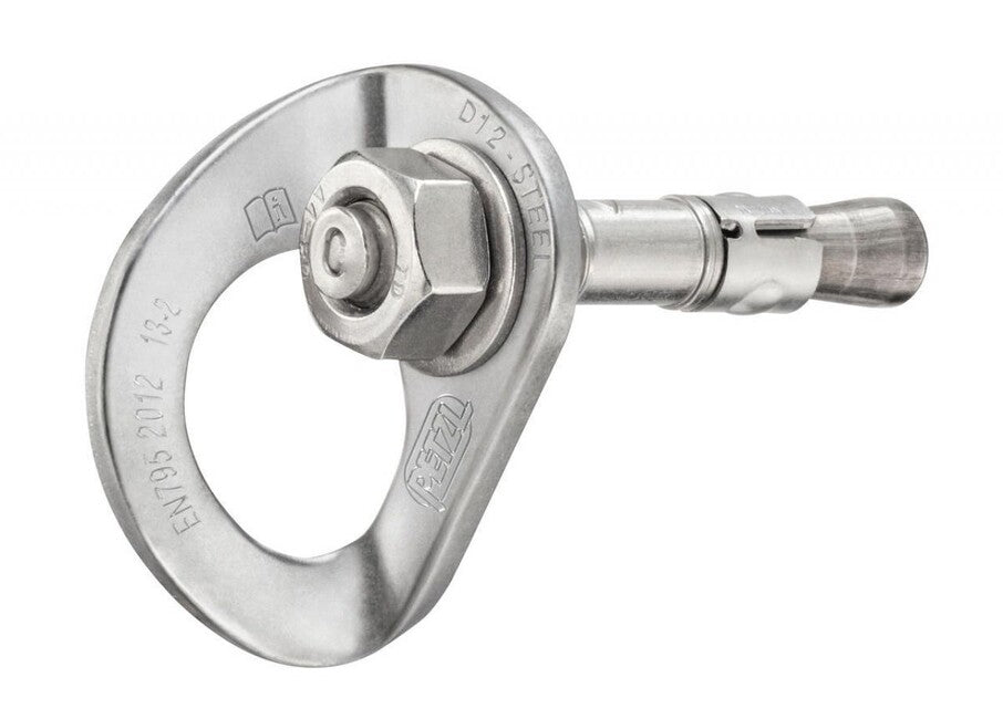 Petzl COEUR BOLT STEEL rivetto in acciaio da 12 mm con occhiello