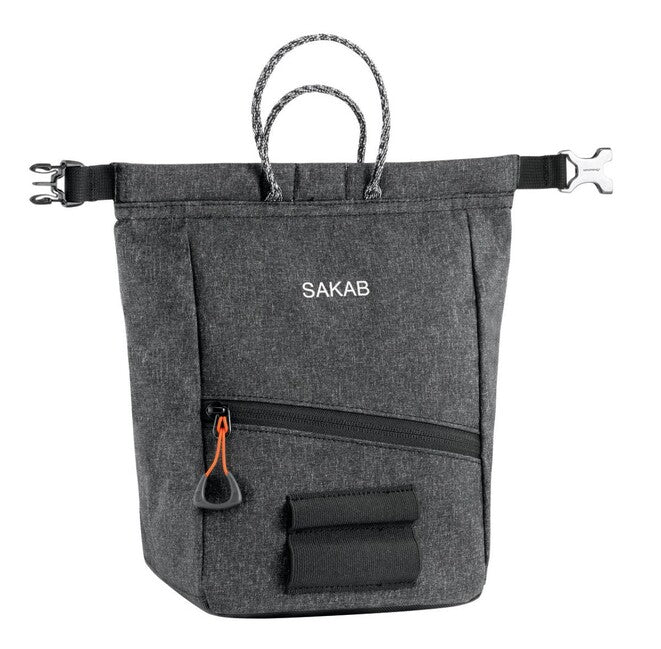 Petzl SAKAB sacco boulder per magnesio, grigio