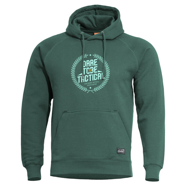 Pentagon Phaeton Hood felpa con cappuccio, springbok verde