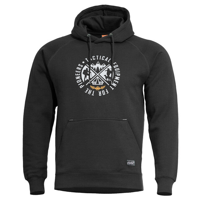 Pentagon Phaeton Hood Pioneers felpa con cappuccio, nera
