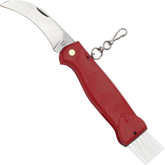 Coltello per funghi resistente con spazzola