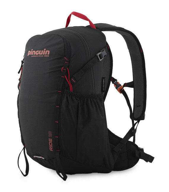 Pinguin Ride zaino 19, 19 l, nero/rosso