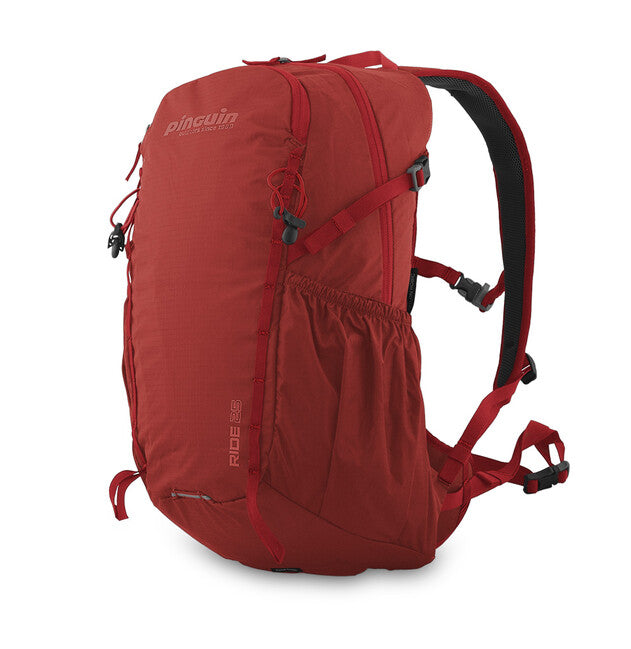 Pinguin Ride zaino 25 Nylon, rosso