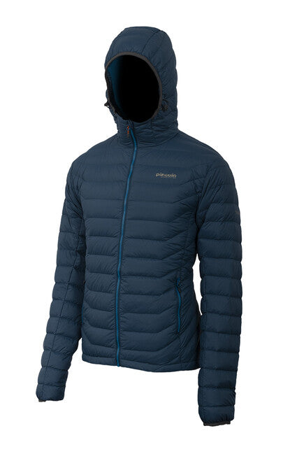 Pinguin Hill giacca con cappuccio, blu