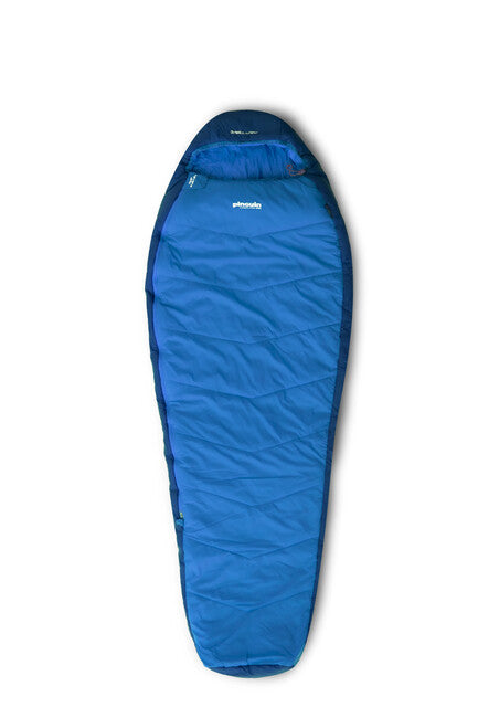 Pinguin Savana Lady sacco a pelo con cerniera sinistra, blu