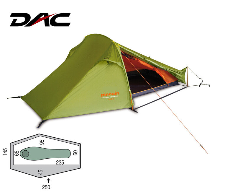 Pinguin Echo 1 tenda, dac verde