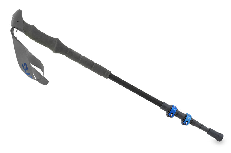Pinguin Carbon FL foam bastoncini da trekking, carbonio/blu