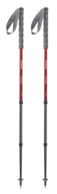 Pinguin Fastrail TL Foam bastoncini da trekking, rosso