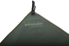 Πετσέτα Pinguin Micro towel Logo 75 x 150 cm, γκρι
