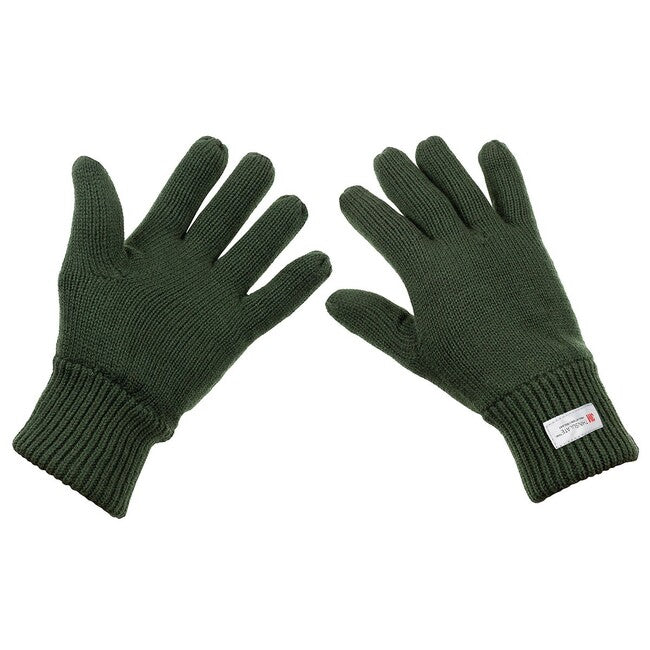 MFH Guanti in maglia con isolamento 3M™ Thinsulate™, verde OD