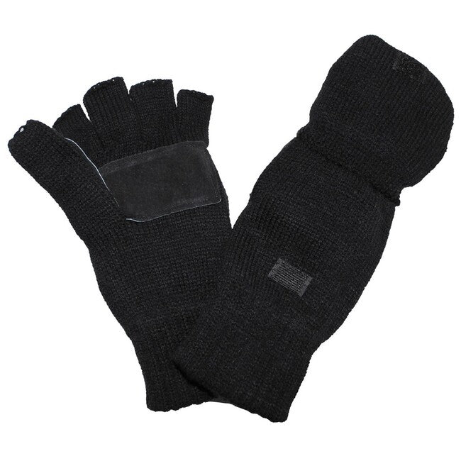 MFH Guanti in maglia, nera