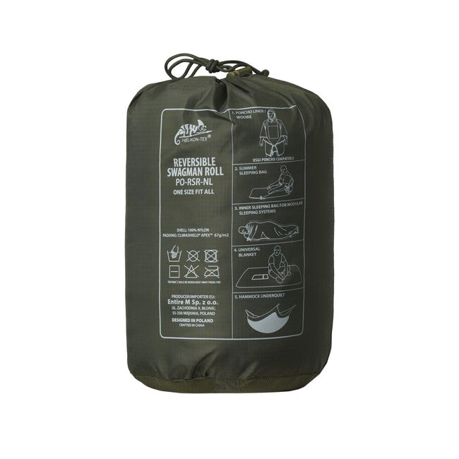 Helikon-Tex SWAGMAN ROLL Reversible Poncho, Desert Night Camo / US Desert