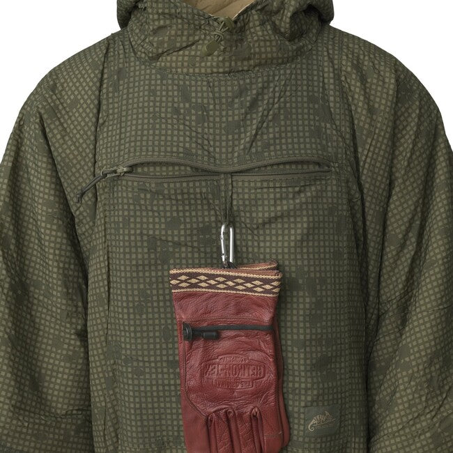 Helikon-Tex Swagman Roll poncho reversibile, mitchell camo leaf / mitchell camo clouds