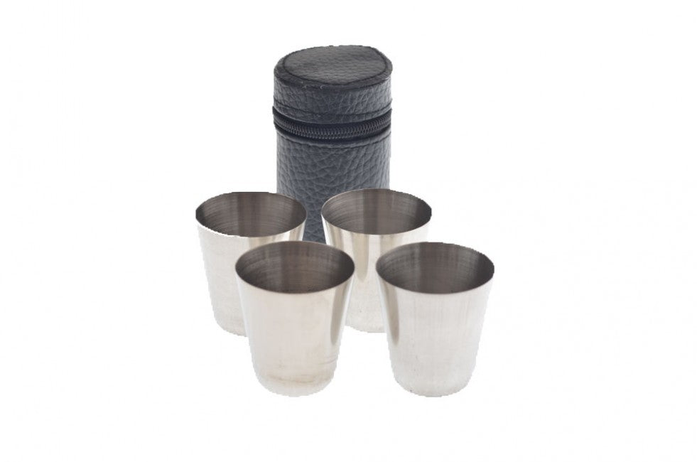 O&T Kali bicchierini con custodia, 0,25dcl