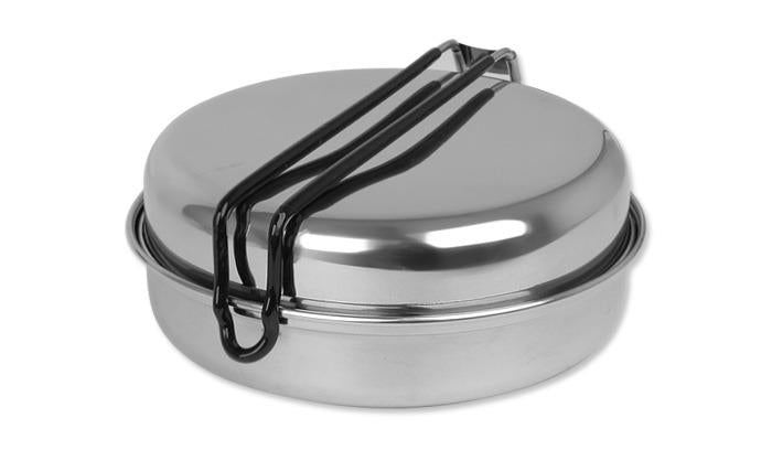Mil-Tec set da pranzo per 1 persona, inox