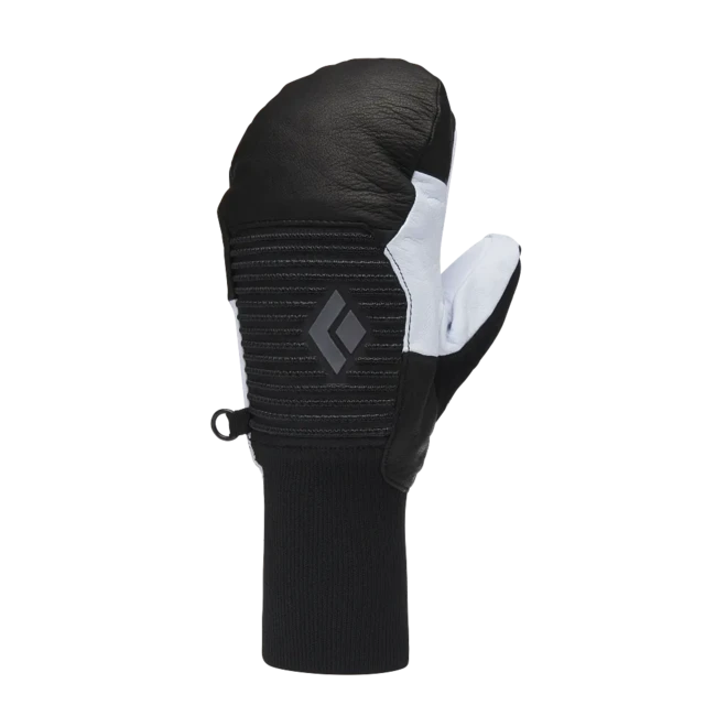 Black Diamond Session Knit Mitts guanti invernali da donna, nero-belay blu