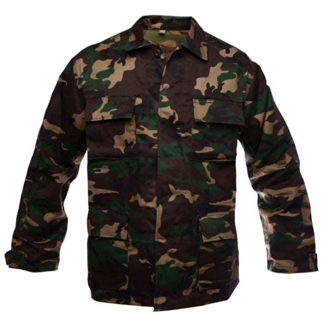 O&T Hunter grant camicia da campo, woodland
