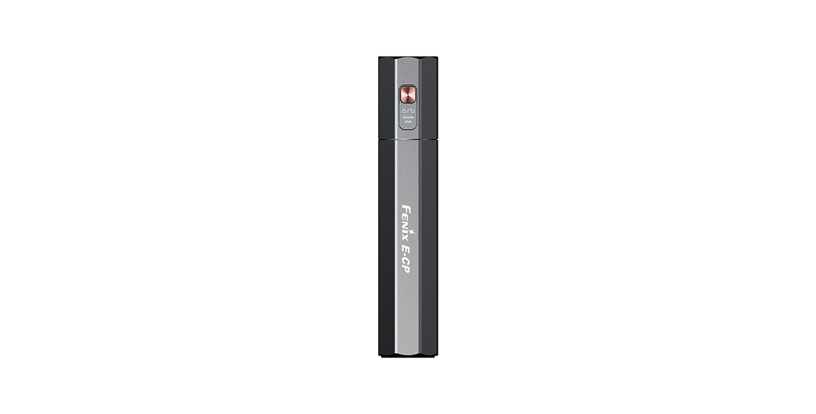 Fenix E-CP powerbank con torcia elettrica, nero