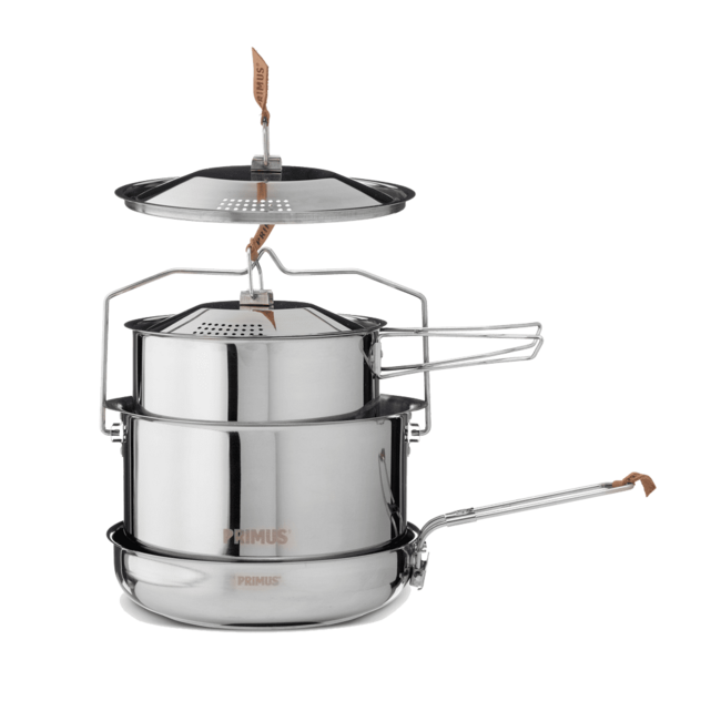Primus CampFire set di cottura in acciaio inox, grande