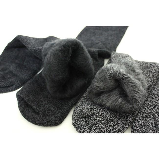 O&T Mega thermo calze termiche a 2 strati 1 paio, grigio scuro