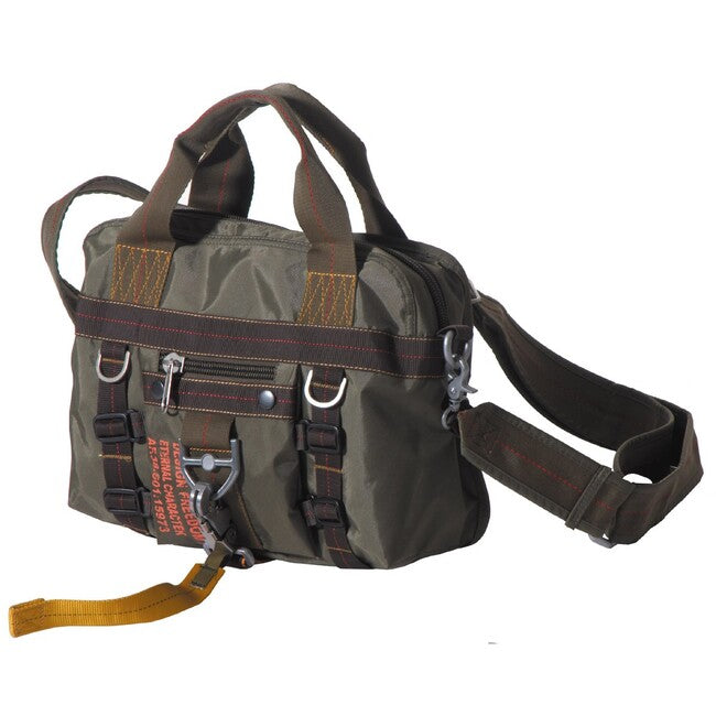Pure Trash PT borsa a tracolla, moschettone, verde od