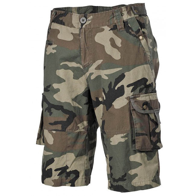 Pure Trash Combo pantaloncini, vintage woodland