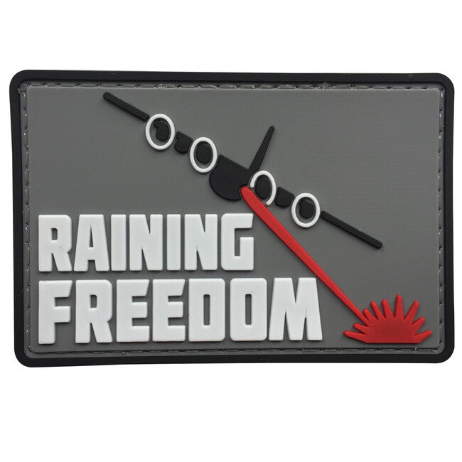 WARAGOD Raining Freedom toppa in pvc, rosso