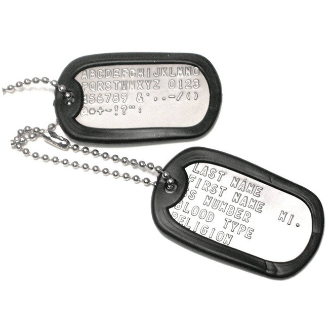 O&T Punzonatura delle piastrine - dog tags