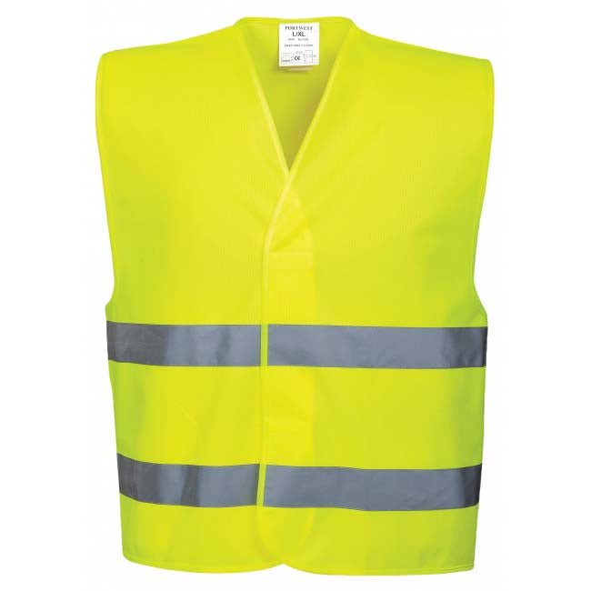O&T Gilet riflettente uni, giallo-verde