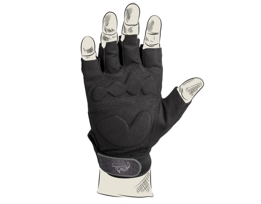 Helikon-Tex Guanti tattici senza dita 1/2, neri