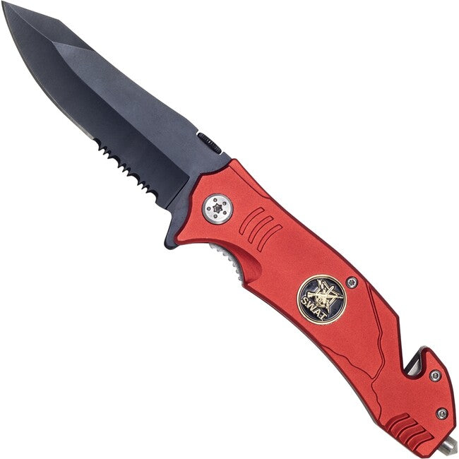 Haller Rescue 83220 coltello tascabile, rot