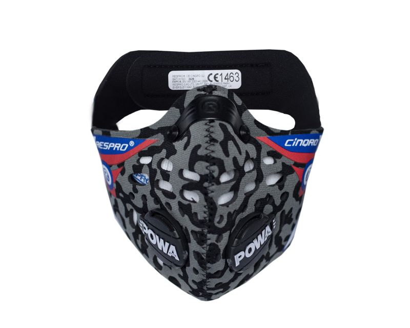 Respro Cinqro maschera antismog, camo