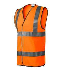 Rimeck HV Bright gilet di sicurezza riflettente, arancione fluorescente