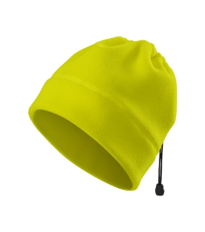Rimeck Berretto di sicurezza in pile riflettente, giallo fluorescente