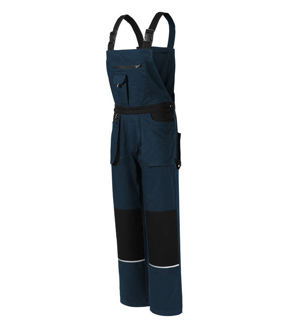 Rimeck Woody pantaloni da lavoro con bretelle, blu scuro