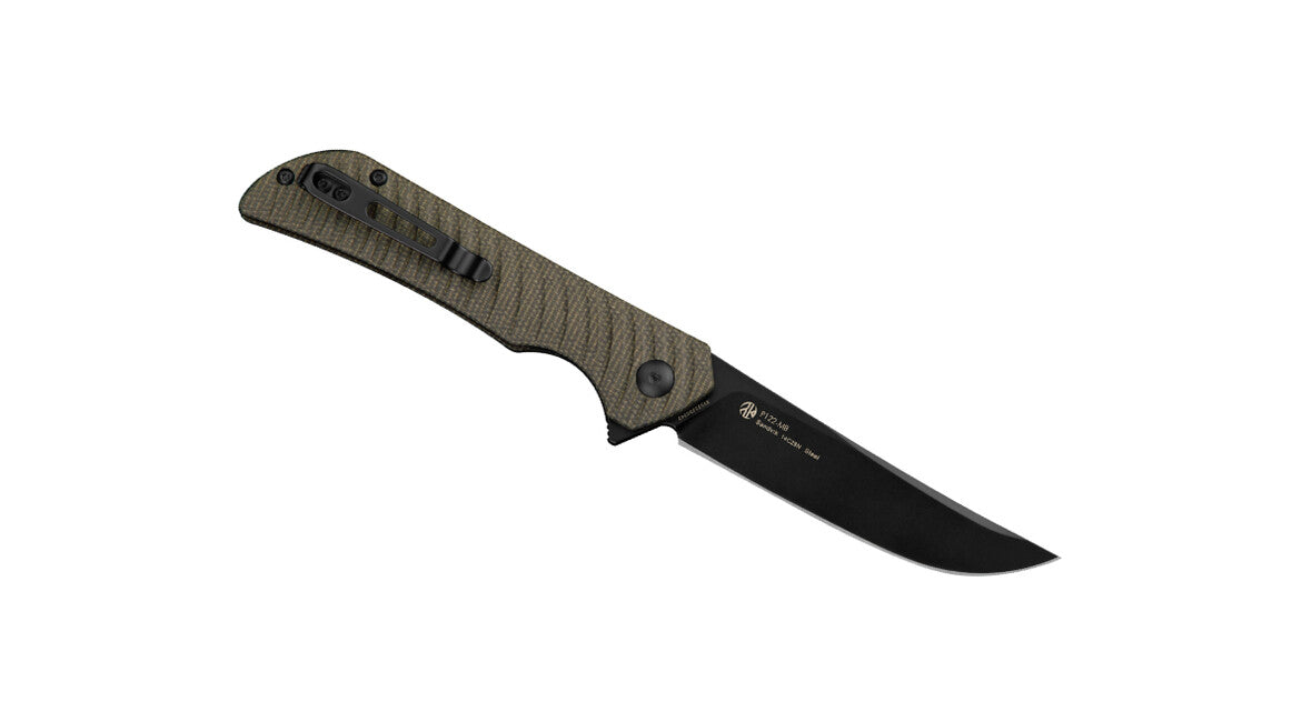 Ruike P122 coltello, nero
