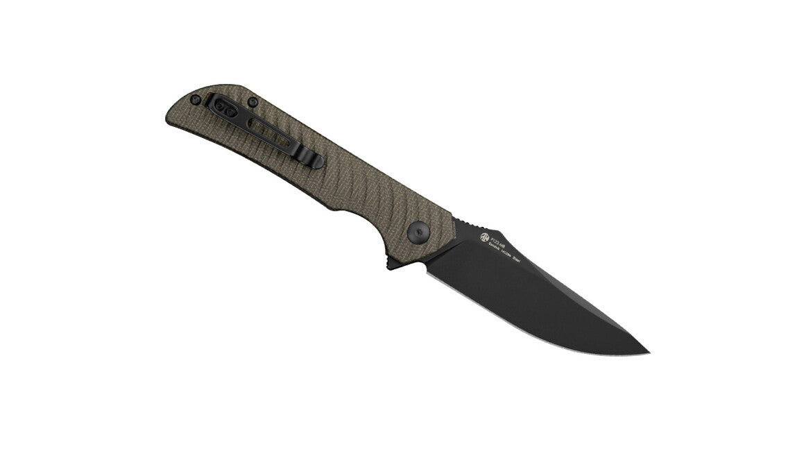 Ruike P123 coltello, nero