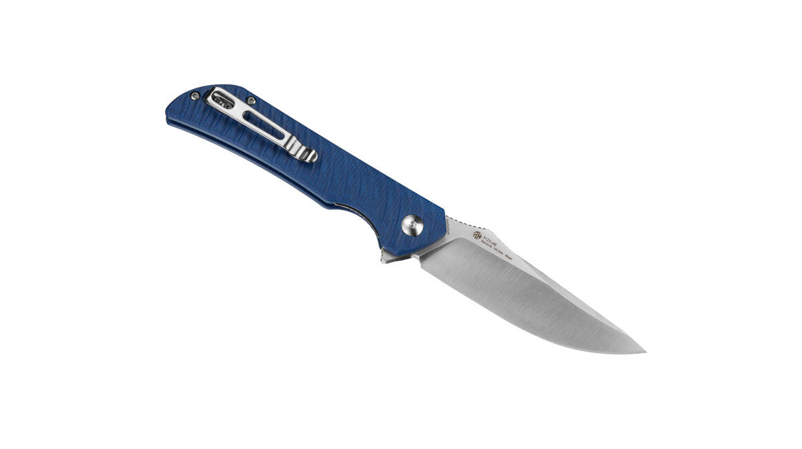 Ruike P123 coltello, blu
