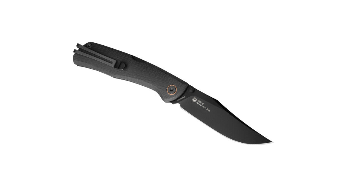 Ruike P882 coltello, nero