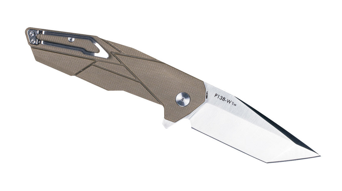 Ruike P138 coltello di chiusura, sabbia