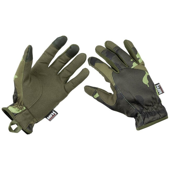 MFH Professional Leggeri guanti, M 95 cz camo