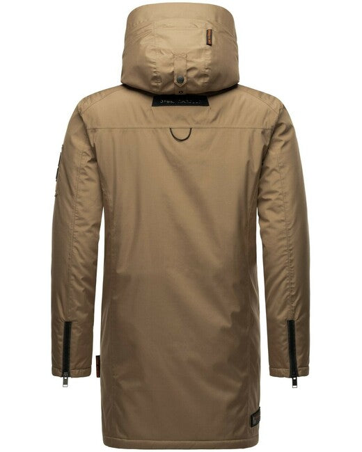 Stone Harbour Ragaan giacca invernale da uomo con cappuccio, marrone