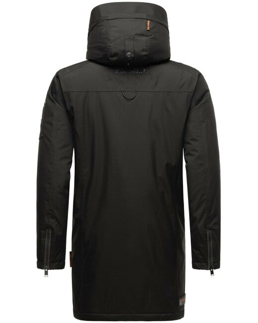 Stone Harbour Ragaan giacca invernale da uomo con cappuccio, nera