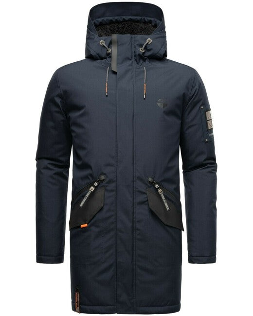 Stone Harbour Ragaan giacca invernale da uomo con cappuccio, navy
