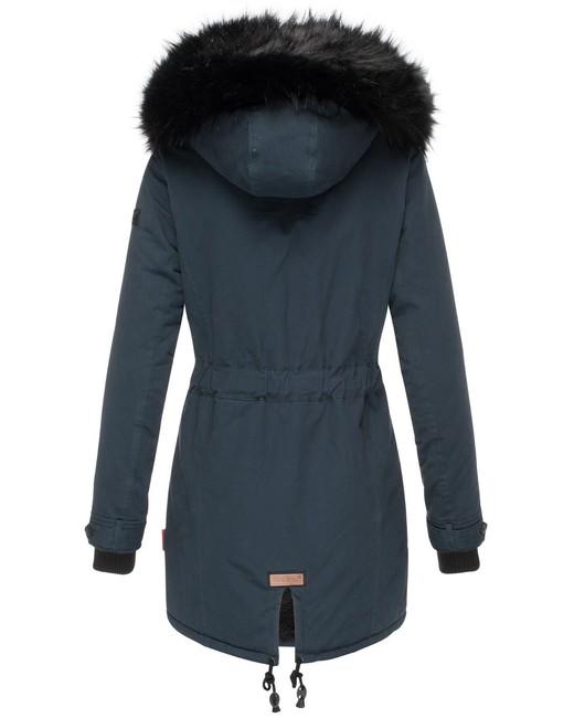 Navahoo Luluna giacca invernale da donna con cappuccio, blu scuro