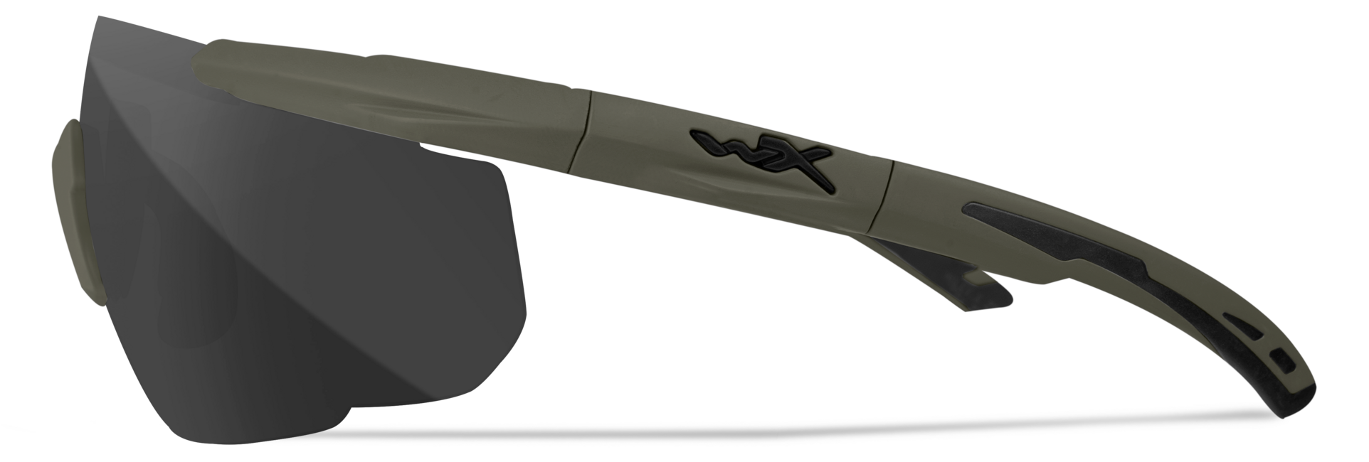 WileyX Saber Advance occhiali di sicurezza con lenti intercambiabili, verde