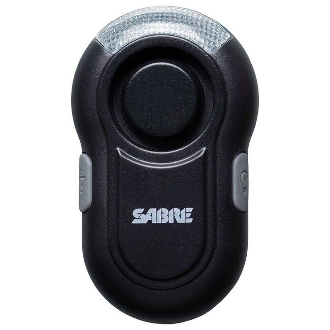Sabre Red Clip-On Allarme personale, 120db, nero