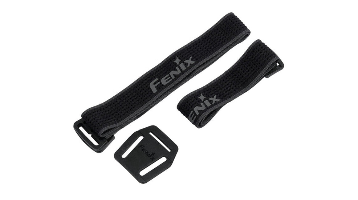 Fenix AFH-02 set di cinghie per le lampade frontali, nere