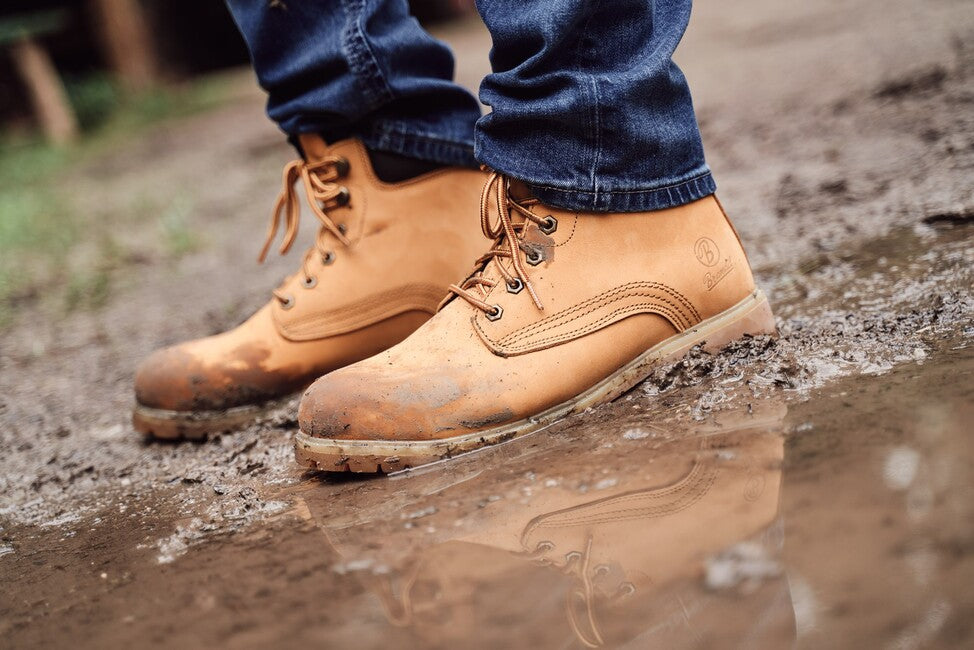 Brandit Kenyon scarpe leatherboot, Khaki