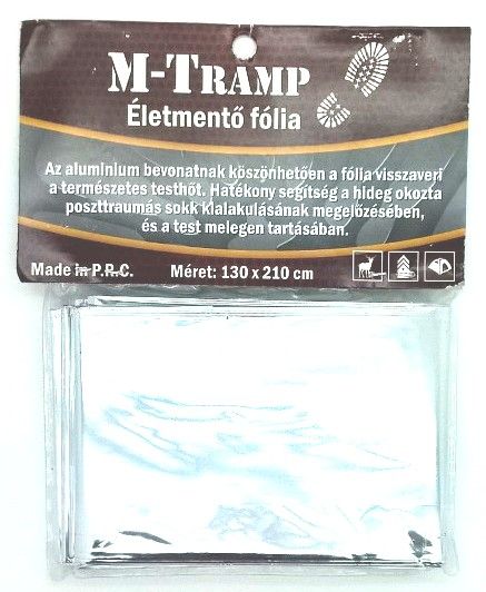 M-Tramp pellicola, coperta d'emergenza